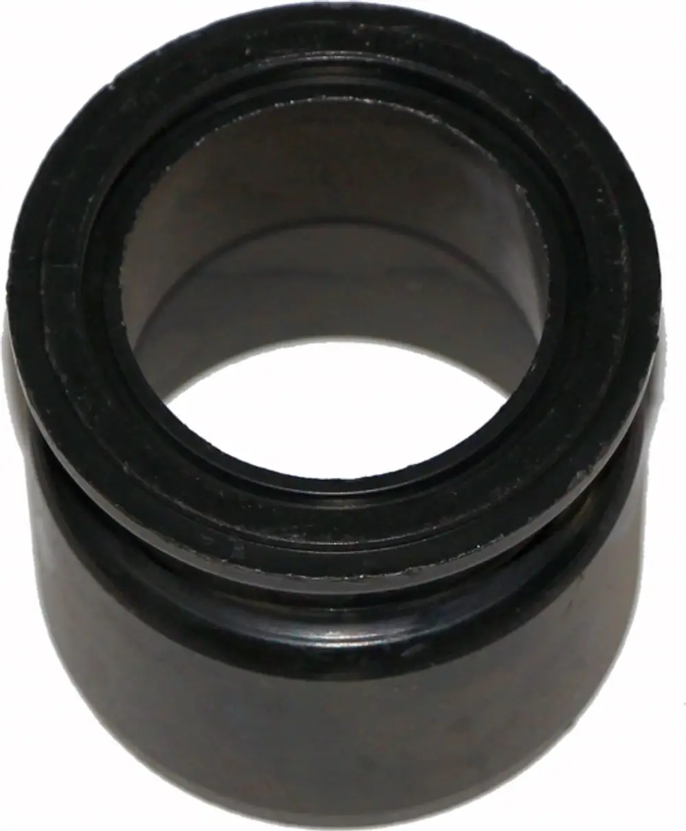 Schwarzer CPVC Adapter mit glatter Innen- und Außenseite, geeignet für Anschlussklebeverbindungen. Herstellermarke: Wolf.